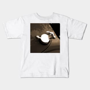 Chrome Filler Cap Classic Car Kids T-Shirt